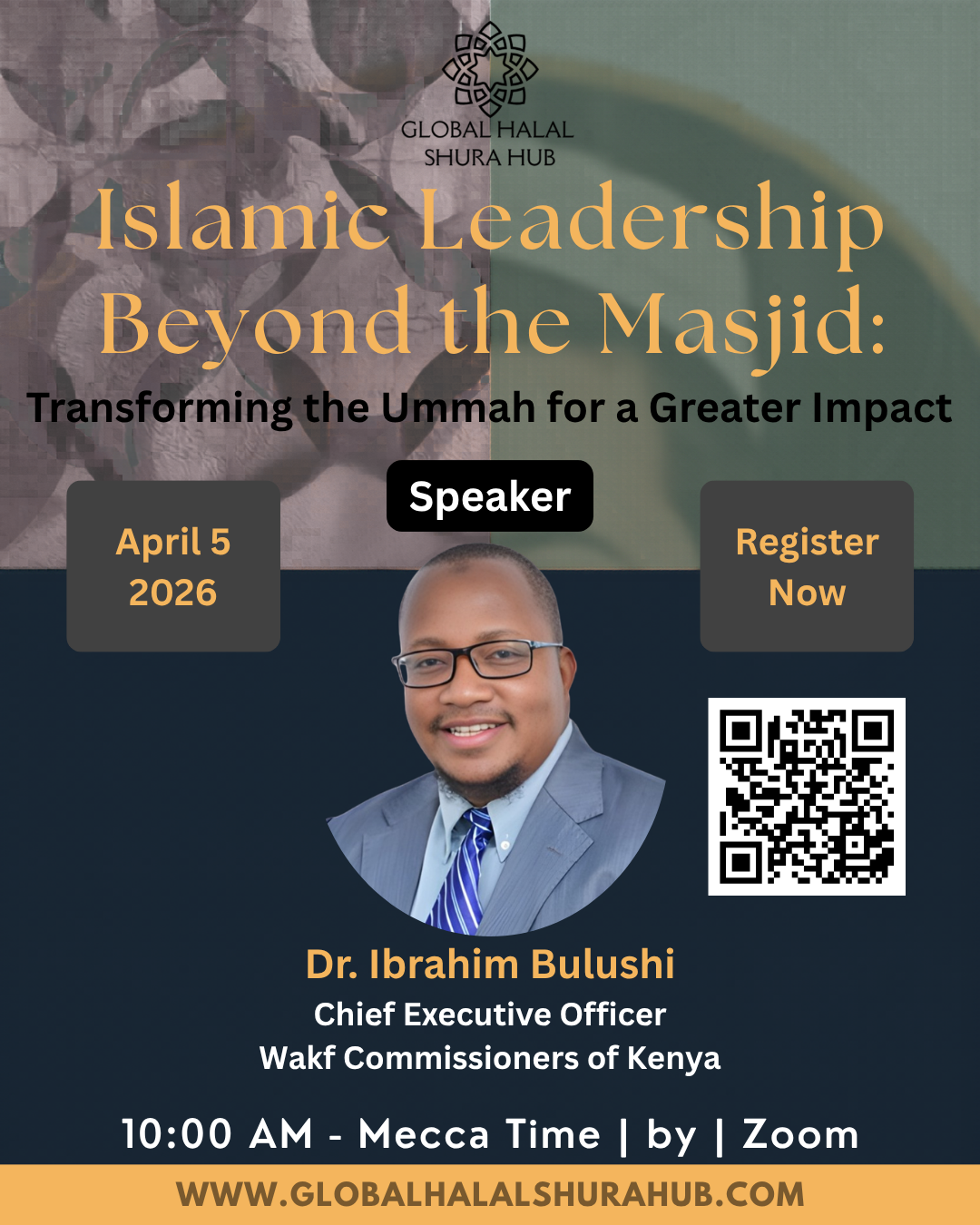 dr. ibrahim bulushi ghshub webinar april 2026